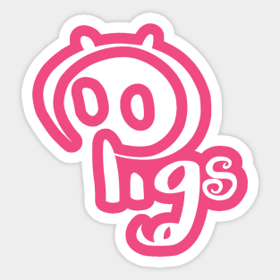 Pigs Sticker